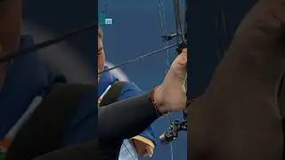 17-year-old Sheetal Devi hits the perfect 🎯🇮🇳