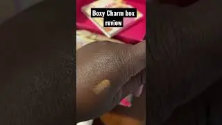 Black girl reviews February 2023 BoxyCharm box.