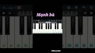 MẠNH B&Agrave; - Linh Hương Luz#piano #pianocover #pianotutorial#shorts #camam