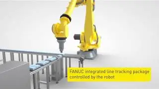 Интеллектуальные аксессуары для роботов от FANUC &mdash; отслеживание линий