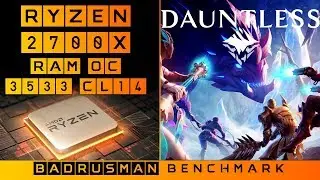 Dauntless Ryzen 2700x RTX 2080 Ti 3533CL14 16Gb Epic 1440p