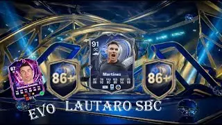 LAUTARO SBC Y MEJORAS +85 #random #fifa #fifamobile #cr7 #ultimateteam #hollowknightsilksong #cr7