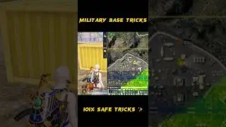 Military Base Secret Location 101% Safe Rank Push Bgmi | #bgmi #shorts #tipsandtricks #bgmishorts