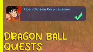 Dragon Ball Quests - Open Capsule Corp capsules