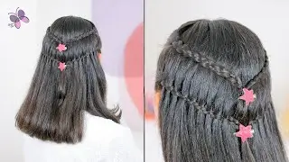 Trenzas con Trampa | Peinado Fácil con Trenza de Cascada