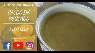 CALDO DE PESCADO | FISH SOUP ✔️😋 | Recetas Colombianas | Recetas Latinas | Latin Recipes