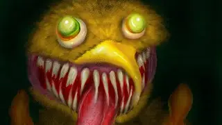 Bird Monster Speed Art