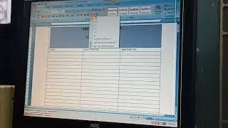 Repeated header row in table format