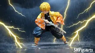Zenitsu SH Figuarts Unboxing | The loudest Demon Slayer until he falls asleep | SHF #shfiguarts