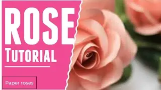 EID Special Crafts Rose / Simple Eid Paper Flower EID crafts Origami rose tutorials