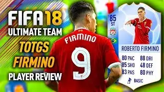 FIFA 18 TEAM OF THE GROUP STAGE FIRMINO (85) PLAYER REVIEW! FIFA 18 ULTIMATE TEAM!