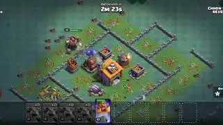 Clash of clans Builder Base Versus Battle Attack  Lv 12 Beta Minion Lv 12