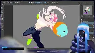 【Krita - Drawing Airani Iofifteen from Hololive】Time to be Stylish (Part 4)