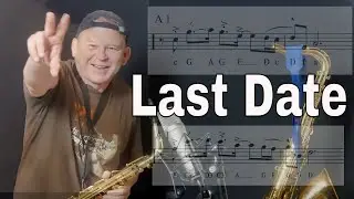 Last Date Saxophon Backingtrack Sheets