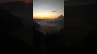 amazing sunrise view in kintamani bali, bali nature #sunrisebali #balinature