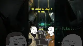 The Enclave in Fallout 3 be like: #fallout #memes #shorts