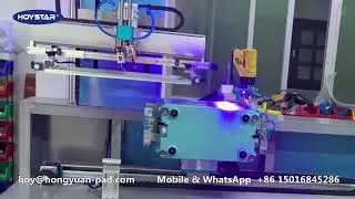 automatic screen printing machine for beverage crates Screen Printer Fishing Box Serigraphy Machine