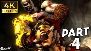 GOD OF WAR 3 Gameplay Walkthrough PART 4 [4K UHD 60FPS RPCS3] - No Commentary