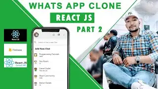 Part2 Whatsapp  clone with react js and react context api in hindi