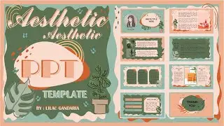 Cute Aesthetic  PPT Template #7 - FREE Animated Slide #aestheticppt #cuteppt #freeppttemplate