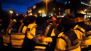 Occupy Dame Street at Pearse St Garda Station