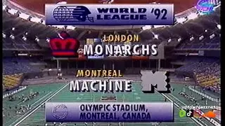 🌐🇺🇸🏈  London Monarchs @ Montreal Machine