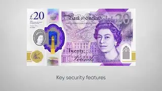 GREAT BRITAIN 20 Pounds 2020 (security features)