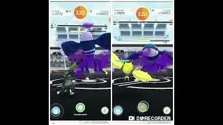 Pokemon Go-Shadow Kyogre(暗影蓋歐卡) Raid Duo by 24 unique pokemons(no weather boost,no Mega)17/8/25