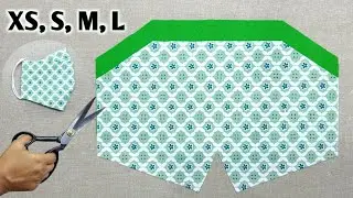 All Sizes I DIY Mask I Face Mask Sewing Tutorial I Breathable Easy 3D Face Mask Sewing at Home