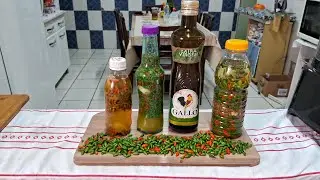 Molho de Pimenta no Oleo