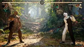 Mortal Kombat 1 - Art The Clown Vs Kratos