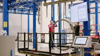 Streamlined Powder Coating System