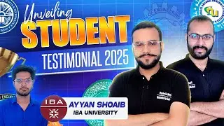 Success Story Ft. Ayyan Shoaib | Top Position &ndash; IBA University 2025 | High Achiever