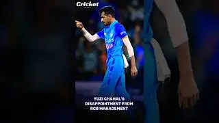 Yuzvendra Chahal's Heartbreak:Disappointed From RCB Management!