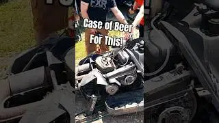 It Cost A Case Of Beer! Snowmobile RUNS After Engine Seized Up! #shorts #engine #america