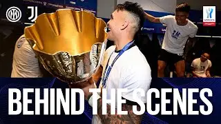 INTER 2-1 JUVENTUS | BEHIND THE SCENES CELEBRATIONS! 👀🏆🥳🤣⚫🔵