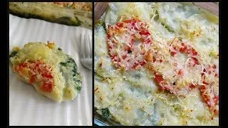 How to make Baked Corn Spinach Potato Cheese Casserole