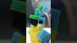 Look at the little baby Minecraft parrot #shorts