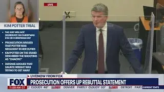 Kim Potter prosecution rebuttal: Bodycam proves guilt | LiveNOW from FOX