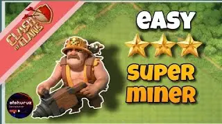 Queen charge and miners ... deadly combination #cocnewupdate #clasofclans #coc #th17#th18 