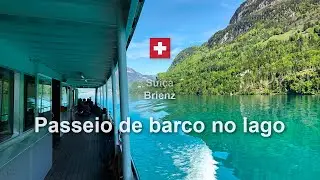 Brienz - Passeio de barco no lago