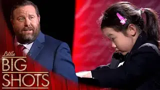 Anke The Amazing 6 Year Old Piano Virtuoso | Little Big Shots Australia