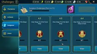 Dungeon Challenges Part 4 of 5, Raid: Shadow Legends