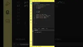 Arithmetic operators in C language.