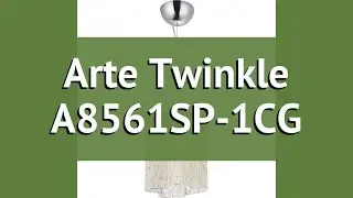 Люстра Arte Twinkle A8561SP-1CG обзор: светильник Arte Twinkle A8561SP-1CG 40 Вт, где купить