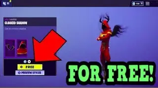 HOW TO GET CLOAKED SHADOW SKIN FOR FREE! (Fortnite Old Skins)
