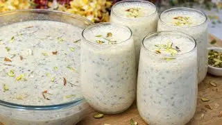 Ramadan Special Drink Recipe | Creamy Healthy Drinks for Iftar | Summer Special Drinks Recipe 