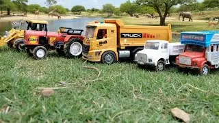 RC Monster Truck testing Rc Tractor Trolley toy 🪀 video Rc Truck toy 🪀 video @GuruTeam-l5w toy 🪀