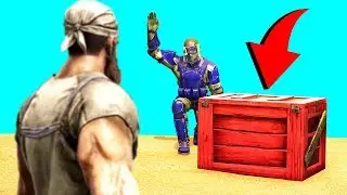 I TRICKED HIM INTO TAKING MY VALUABLE LOOT! (Ark Survival Evolved Social Experiment)