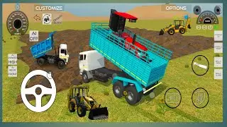 Offroding JCB backhoe ka video india dumper in new tractor washing 📸
